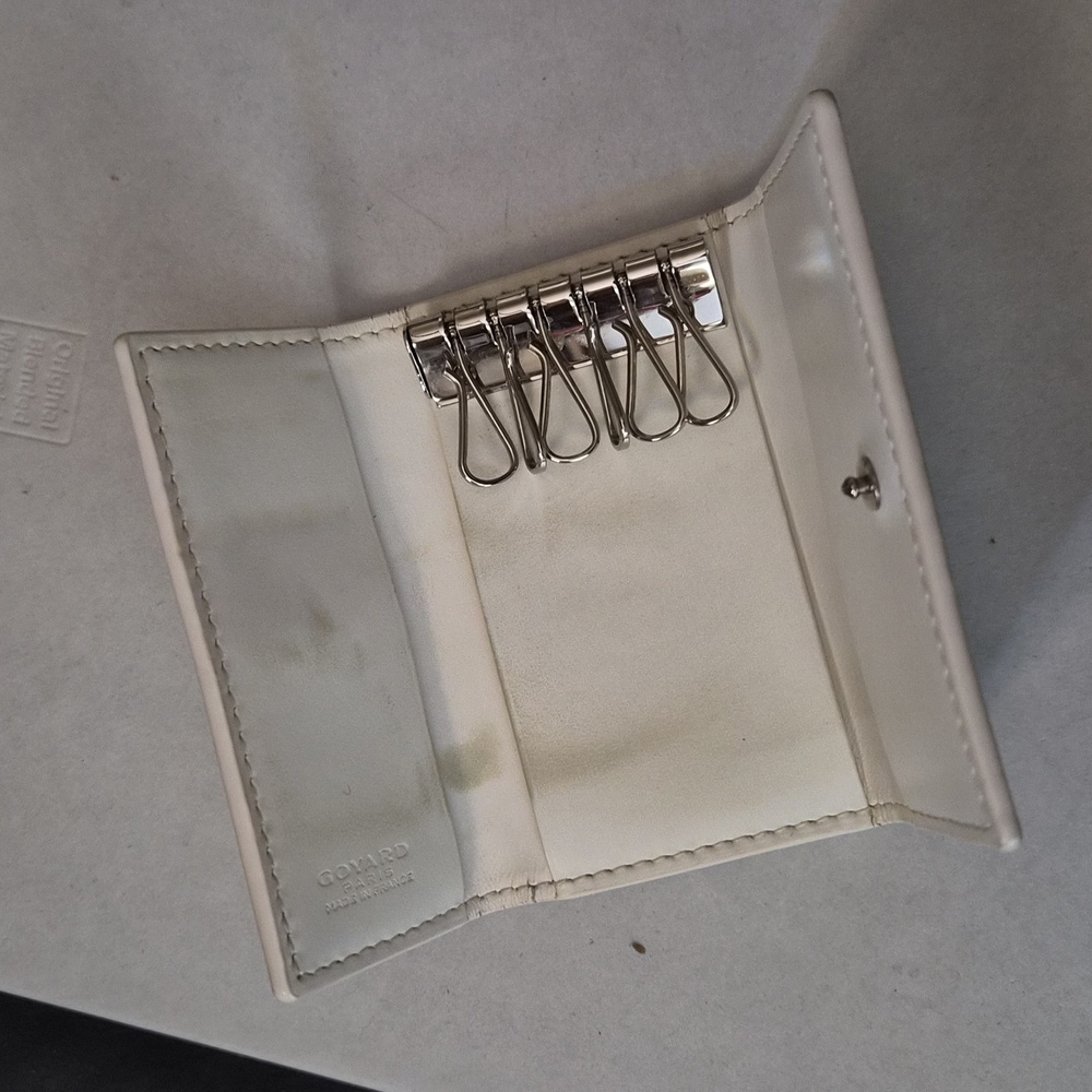 Goyard Gray Patterned Card Holder - Picture 3 of 4